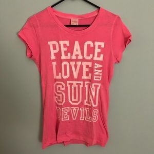 Peace love sun devils t-shirt from VS PINK